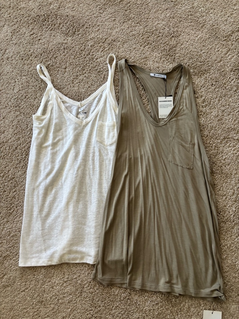 Alexander Wang and Joes jeans tank duo NWT